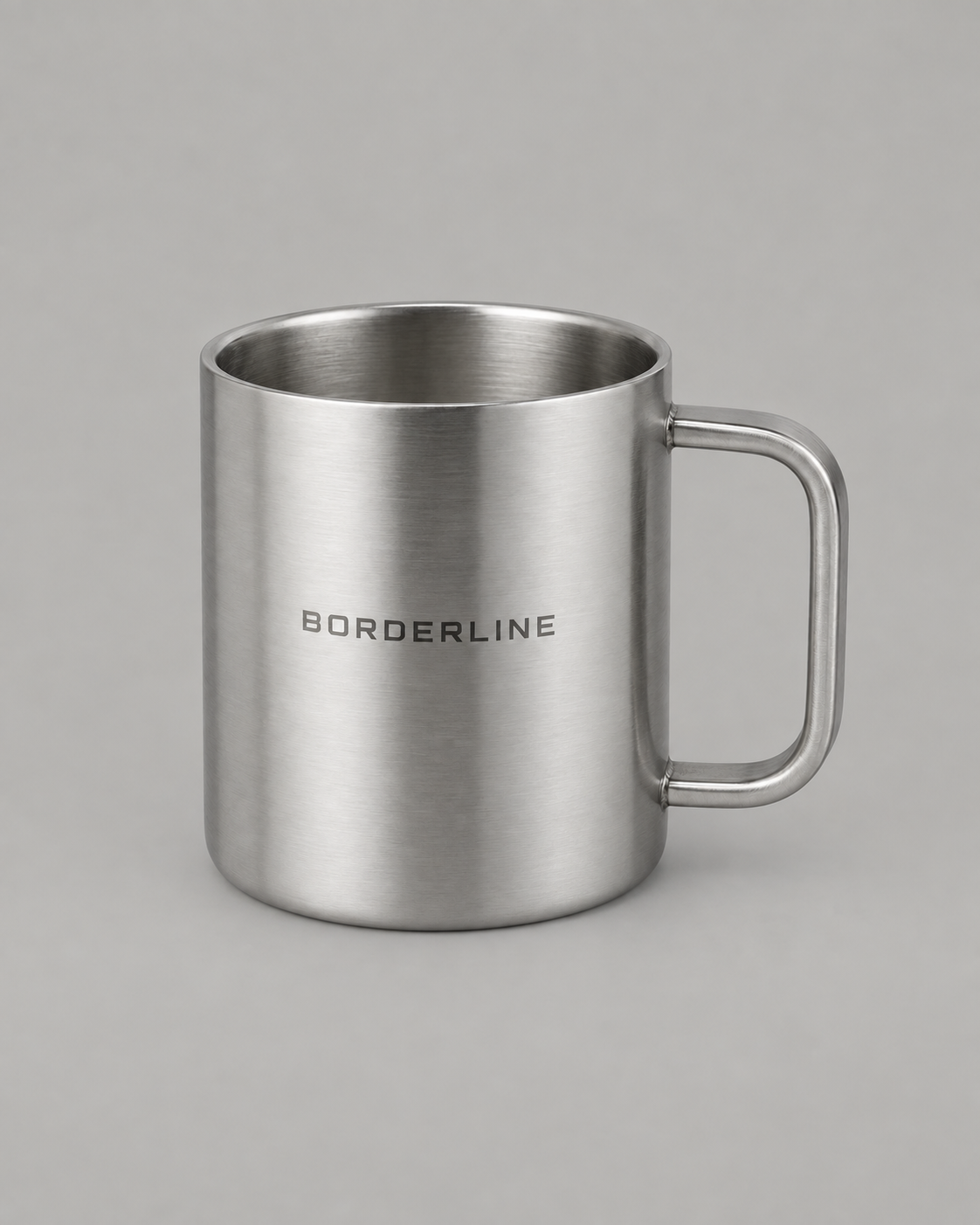 Caneca em aço inoxidável gravada