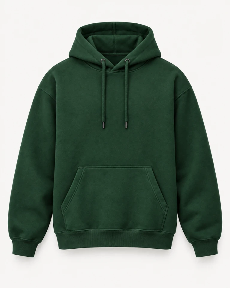 HOODIES · RECICLADA sem personalização em fundo claro, imagem ilustrativa